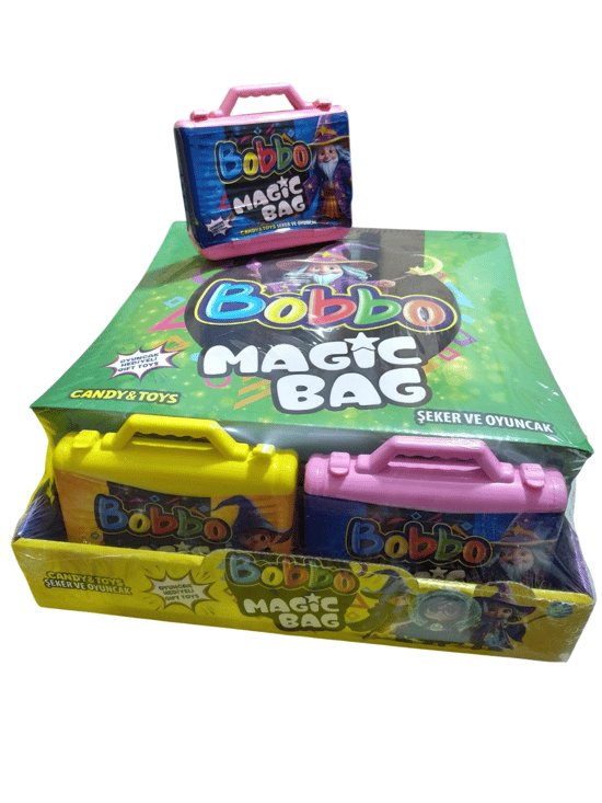 Bobbo 10 Gr Magic Bag Oyuncak Hediyeli Süpriz Valiz