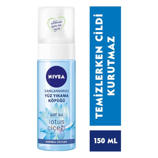 Nivea Lotus Çiçeği Yüz Yıkama Köpüğü Normal Cilt 150ml