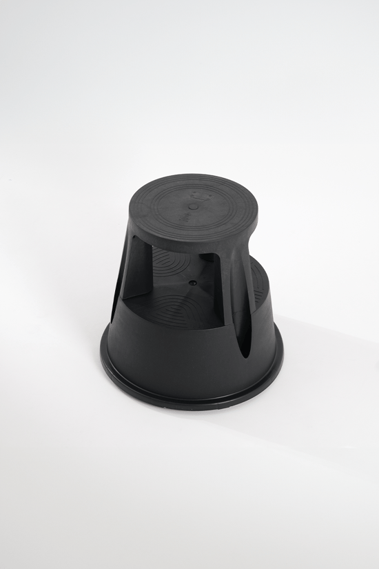 Kaydırmaz Tabure Siyah