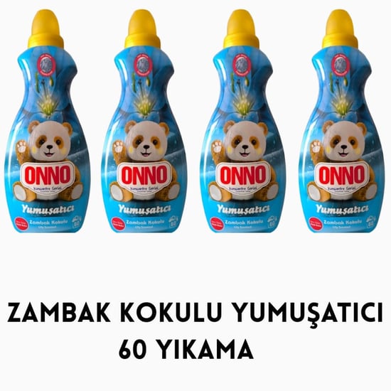 ONNO ÇAMAŞIR YUMUŞATICISI ZAMBAK 60 YIKAMA