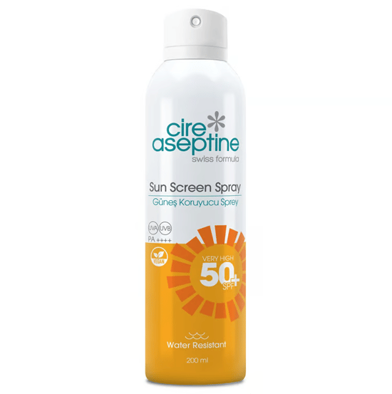 Cıre Aseptıne Gunes Kor.sprey 50spf 200ml