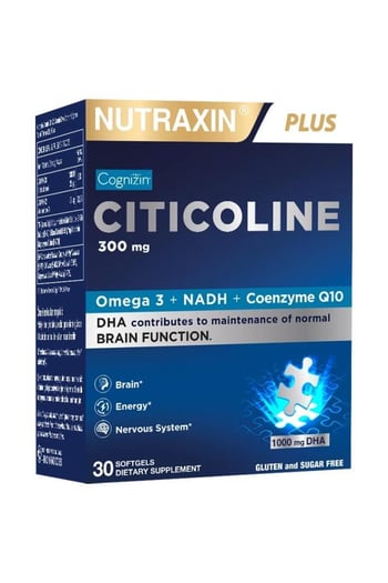 Nutraxin Plus Sitikolin 300 Mg 30 Kapsül