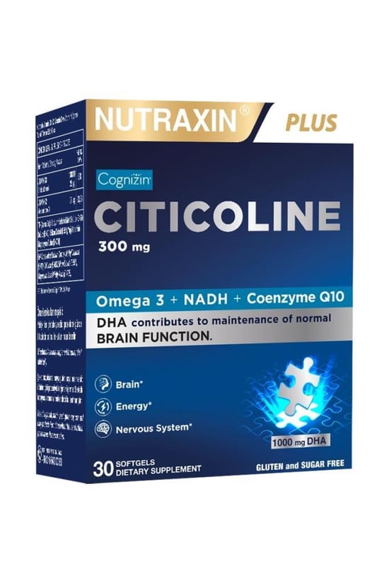 Nutraxin Plus Sitikolin 300 Mg 30 Kapsül