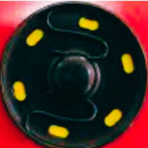 P Parla Çıt Çıt 30 mm 6'lı Siyah