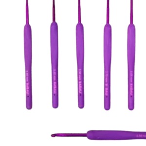 P Parla Örgü Tığ Purple  2,5 Numara