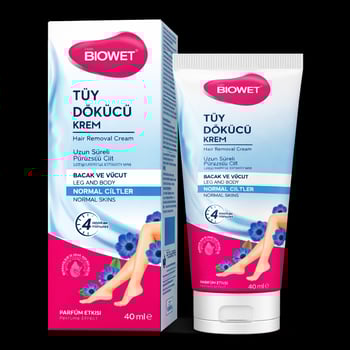 Biowet Tüy Dökücü Krem Normal Ciltler 40 Ml
