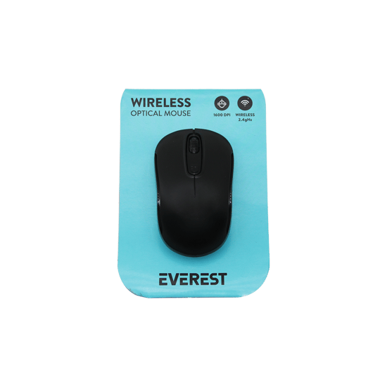Everest Sm-804 ( Wireless & Kablosuz ) Usb Optical Mouse ( Vakum Ambalaj ) ( 1600 Dpi ) ( Pilli= 1 Aa )