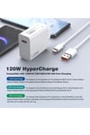 Adeyo Store Muhendis Tech Xiaomi Uyumlu 120w Type-c Hızlı Şarj Aleti Adaptör ve Kablo Set Xiaomi Redmi Uyumlu Muhendis Tech