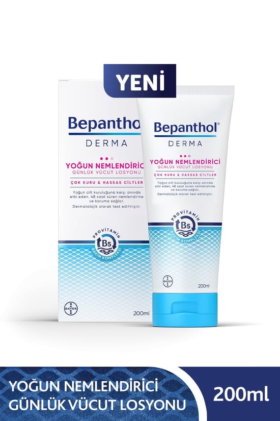 Bepanthol Derma Yoğun Nemlendirici Günlük Vücut Losyonu 200 Ml -