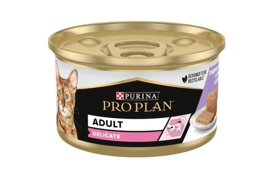 Pro Plan Delicate Hindi Etli Kedi Konservesi 85 Gr