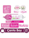 Sleepy Floral Kişisel Bakım Havlusu Çanta Boy 25 Yaprak