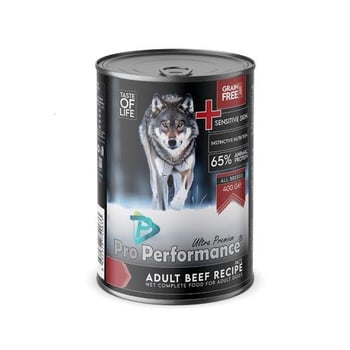 Properformance Yetişkin Köpekler için Sığır Etli Pate 400 Gr*12