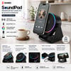 Enkado Ekd-s10 Soundpad ( Siyah ) ( 5in1 & 5w & 2000mah) ( Temas ile Ses Yükseltme & Telefon Stand & Usb-c Şarj ) İndiksiyon Ses Yükseltici Bluetooth Hoparlör ( Speaker )