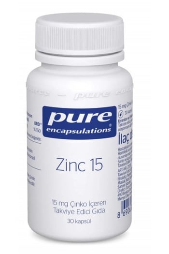 Pure Encapsulations Zinc 15 Mg 30 Kapsül