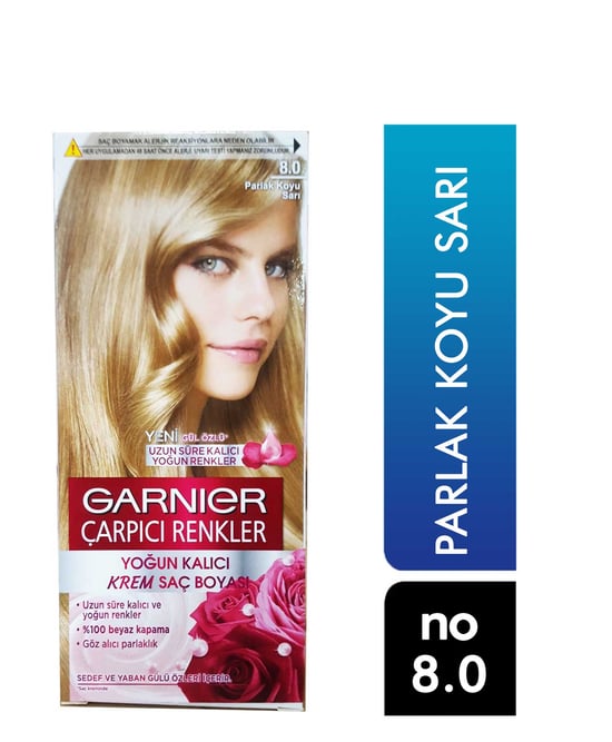 Garnier Çarpıcı Renkler 8 Parlak Koyu Sarı Saç Boyası