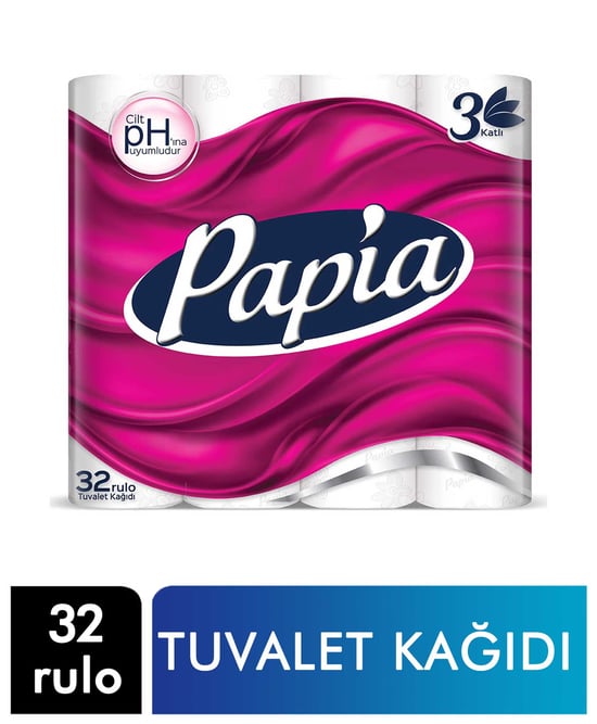 Papia Tuvalet Kağıdı 32 Rulo