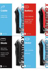 Hector Gladiator X 8000 Rpm Bldc Motor Işıklı Saç Kesim ve Çizim Tıraş Makinesi Siyah
