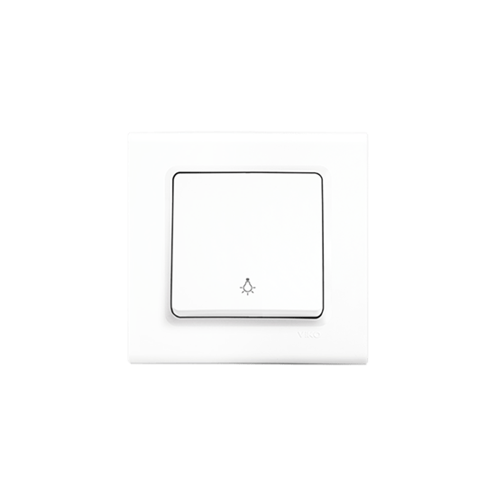 Viko ( 9140 0003 ) Linnera S ( Light ) Tekli Anahtar ( Beyaz ) ( Çerçeveli )