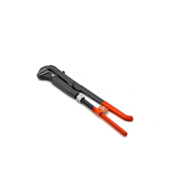 Kinetex Ktx-022 ( 1" Parmak ) Maşalı Çelik Boru Anahtarı ( Kaymaz Kılıflı Sap )