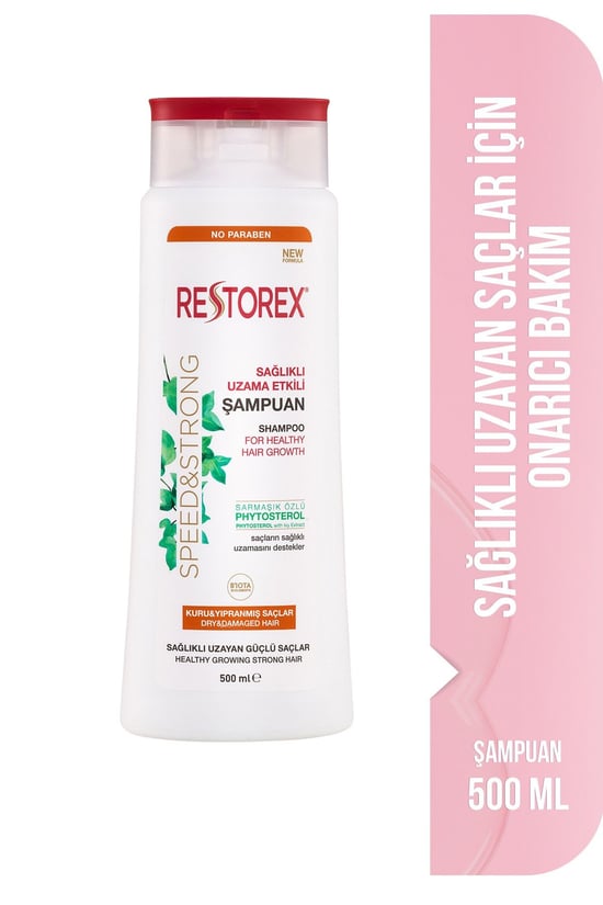 Restorex Kuru ve Yıpranmış Saçlar İçin Sarmaşık Özlü Şampuan 500