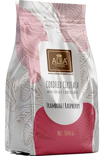 Alba Frambuaz Fleksi Çikolata 1 Kg