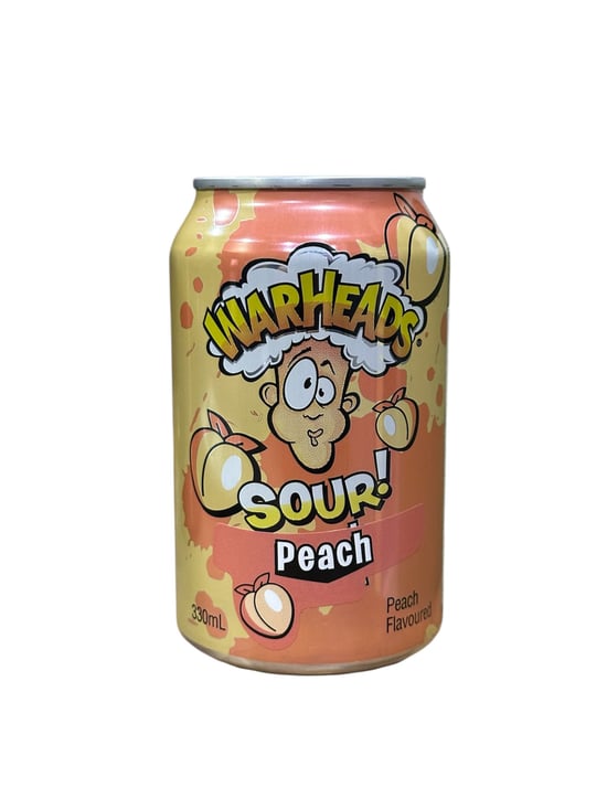 Warheads Sour Peach Soda 330 Ml
