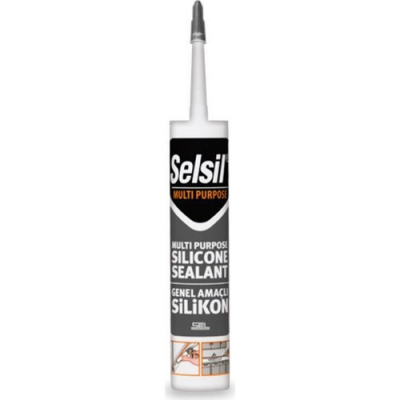 Selsil-2527 ( Şeffaf ) Üniversal Silikon 280 Gr