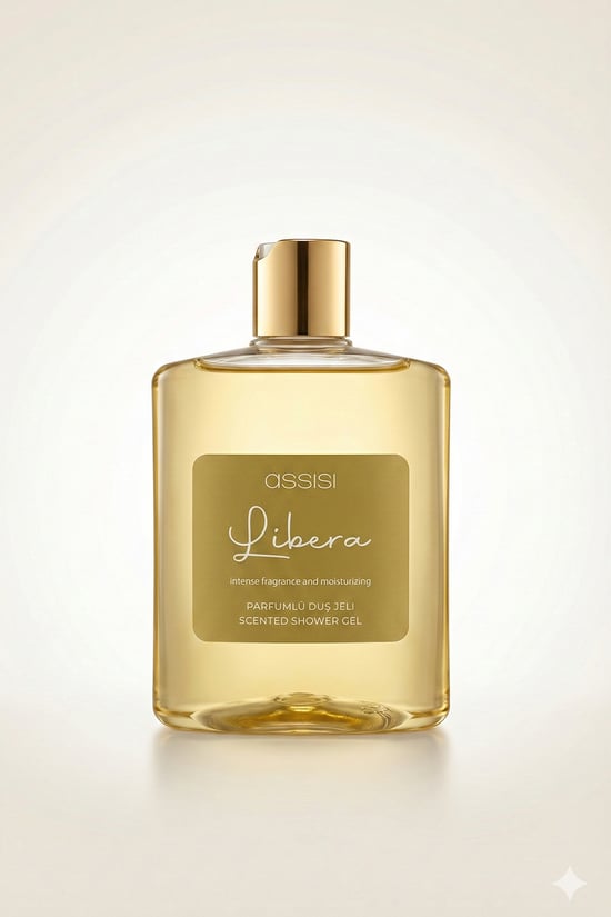 Libera Parfümlü Duş Jeli 475 Ml – Kadın & Erkek için Kalıcı Koku, Nemlendirici Duş Jeli