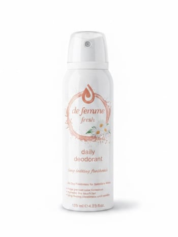 De Femme Fresh Daily İntim Genital Bölge Deodorant 125 Ml