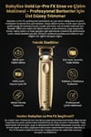 Babyliss Pro Lo-pro Fx726 Gold Ense Çizim Tıraş Makinesi