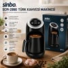 Sinbo Scm-2990 ( 2in1 ) Elektrikli Türk Kahve Makinesi ( 4 Fincan ) ( Sesli Uyarı & Taşma Önleyici Sistem )