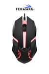 Rgb Işıklı Kablolu Gaming Mouse - 1200 Dpı Optik Oyuncu Mouse