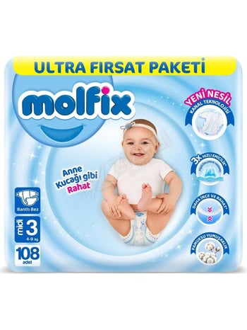 Molfıx Ultra Fırsat Pkt 108 Lı Mıdı (poset)