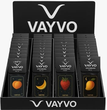 Vayvo Kağıt Oto Araç Kokusu Meyve Serisi Adet Standlı