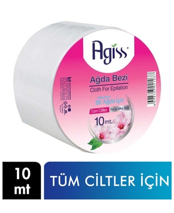 Agiss Ağda Bezi 10 Mt Rulo Tüm Ciltler İçin