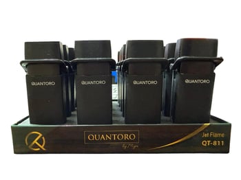 Quantoro Metal Gövdeli Jet Çakmak Qt811*20