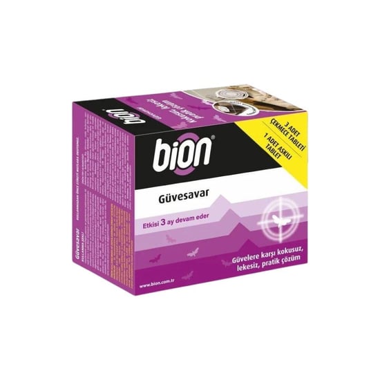 Filit Bion Güvesavar Böcek Kovucu 3 Adet Çekmece Tableti 1 Adet Askılı Tablet Kokusu