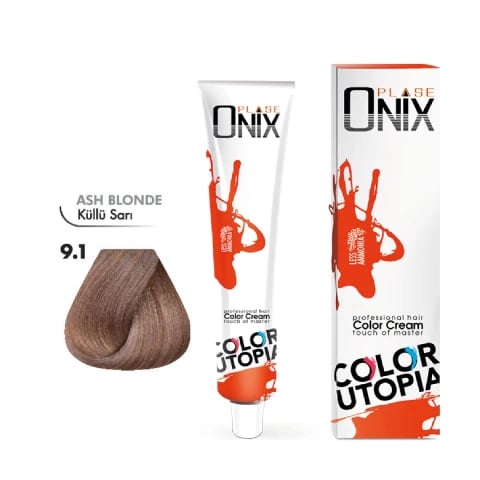 Morfose Onix Saç Boyası 9.1 Açık Küllü Sarı 60 Ml