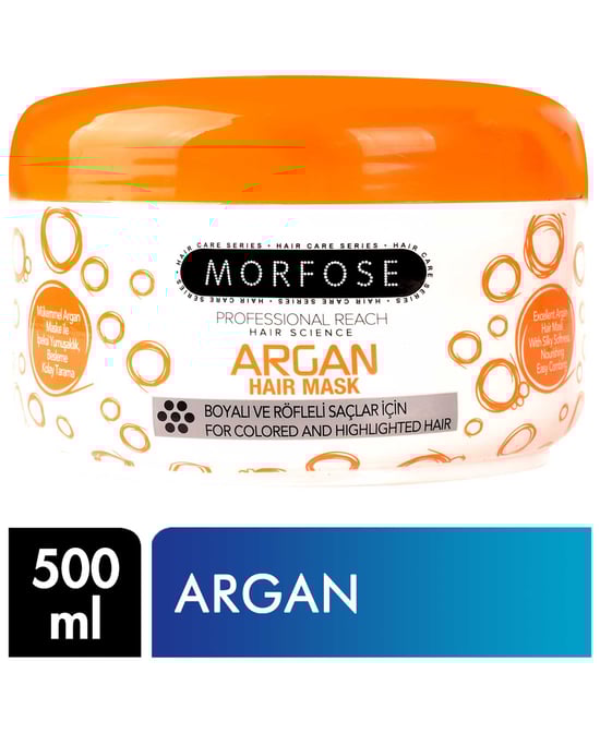 Morfose Saç Maskesi 500 Ml Argan