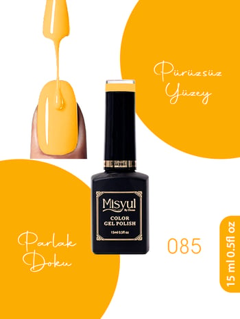 Misyul Uv Led Kalıcı Oje Nail Art 15 Ml 085