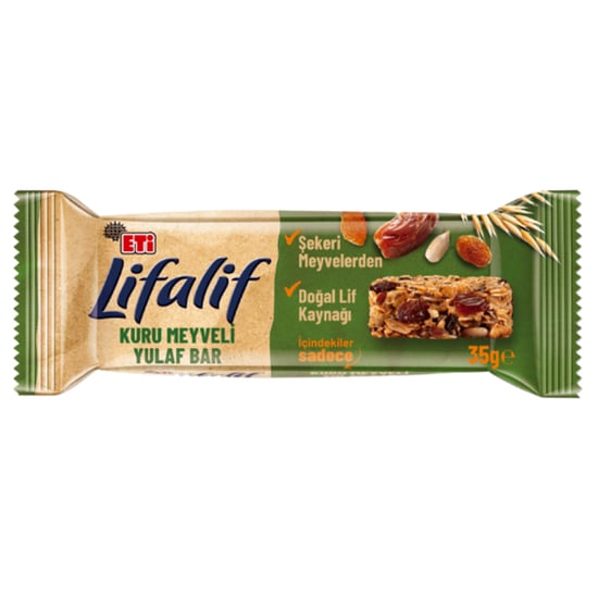 Eti Lifalif Kuru Meyveli Yulaf Bar 35 Gr
