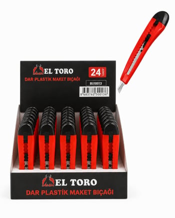 El Toro Plastik Dar Maket Bıçağı