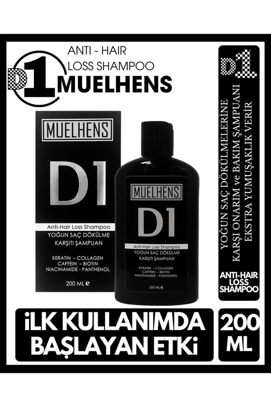 Muelhens D1 Yoğun Saç Dökülme Karşıtı Şampuan 200 Ml