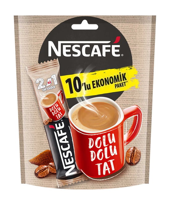 Nescafe 2'si 1 Arada 10 Gr 10'lu Paket