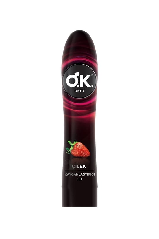 Okey Çilekli Kayganlastırıcı Jel 100 Ml