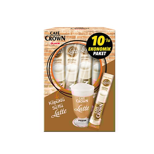 Cafe Crown Latte 17 gr 10'lu Paket