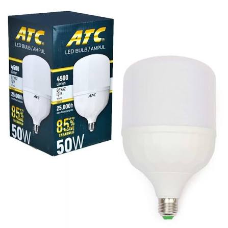 Atc Led Ampul 50w Beyaz Işık