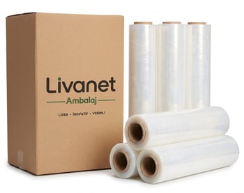 Livanet Palet Streç Film 17 Mikron 50cm 300 Metre