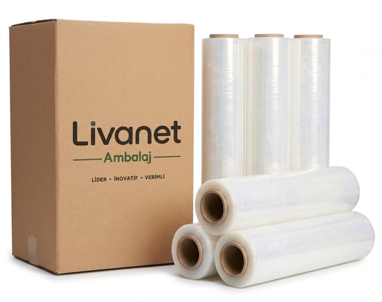 Livanet Palet Streç Film 17 Mikron 50cm 300 Metre