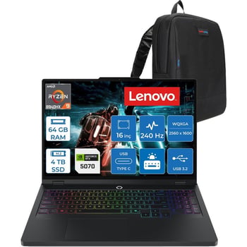 Lenovo Legion Pro 5 Amd Ryzen 9 8940hx 64gb 4tb Ssd 8gb/rtx5070/115w 16" Wqxga (2560x1600) Ips 500nı